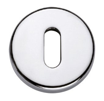 Sleutelrozet - nikkel glans