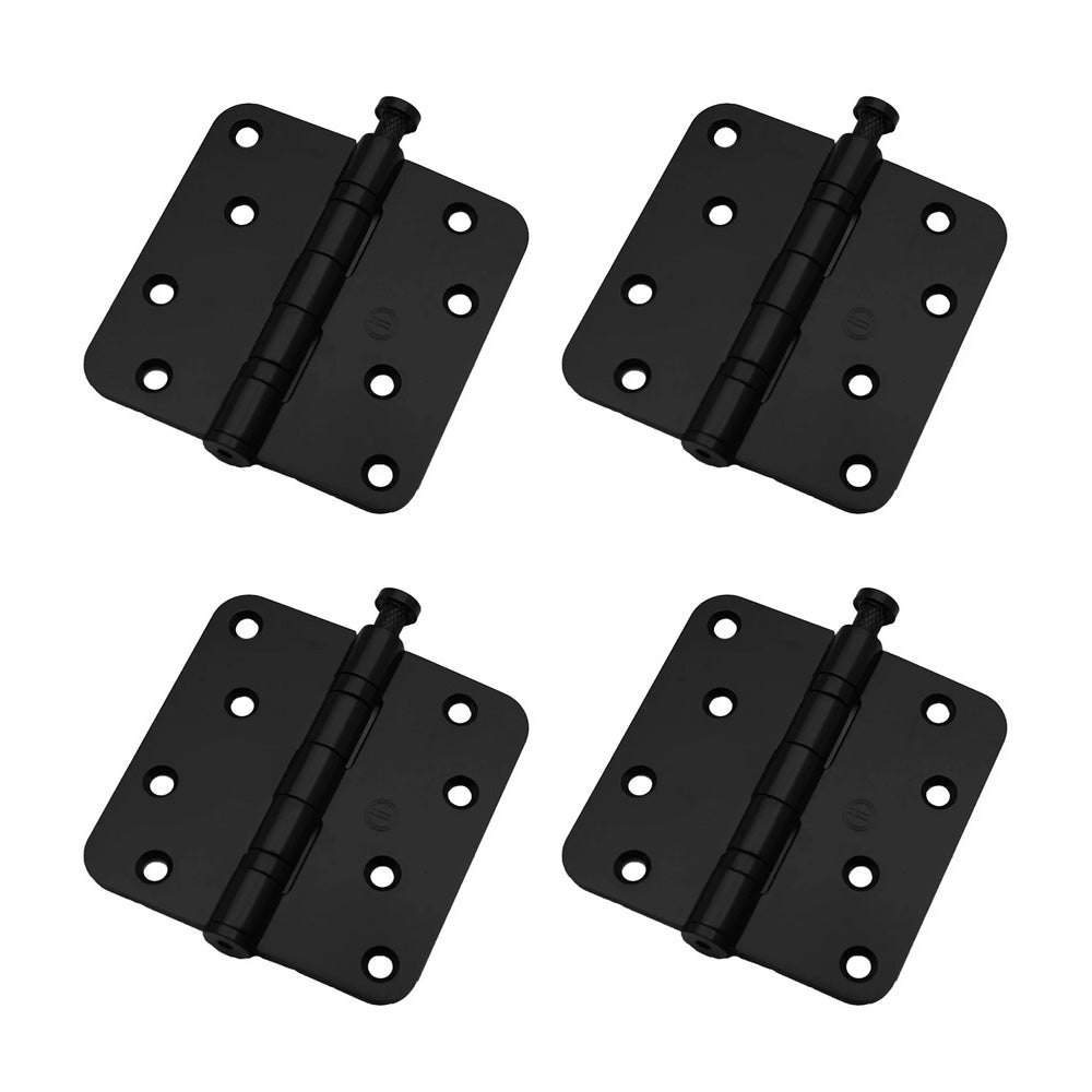 Scharnieren - 89 x 89mm - zwart - gekogellagerd