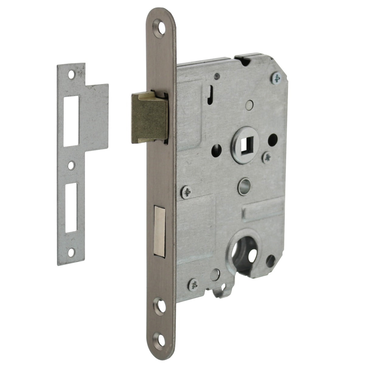 Dag/nachtslot cilinder Intersteel - rvs