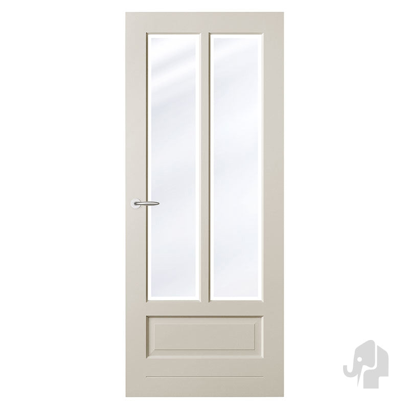 Austria Rouen met blank facet glas