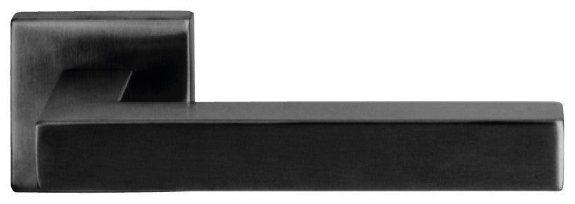 Deurklink - Kubus - zwart