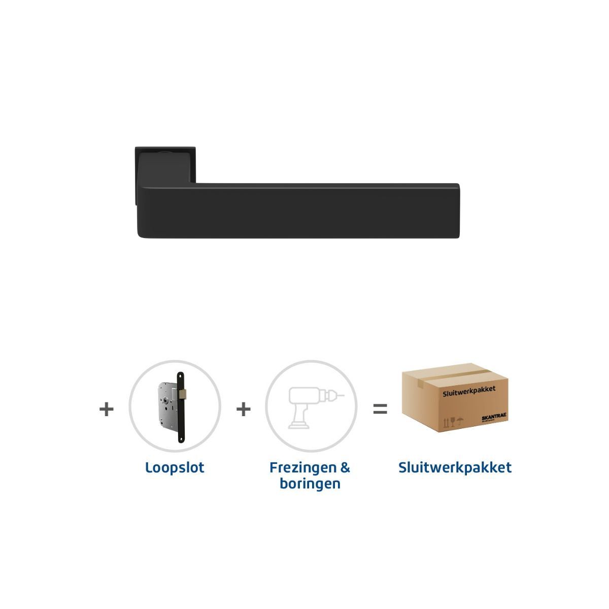 Hang- en sluitwerkpakket 815