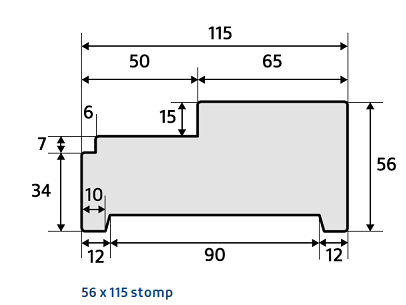 Renovatiekozijn Austria - Renov8 ZB100 (zwart)