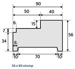 Renovatiekozijn Austria - Renov8 ZB70 (zwart)